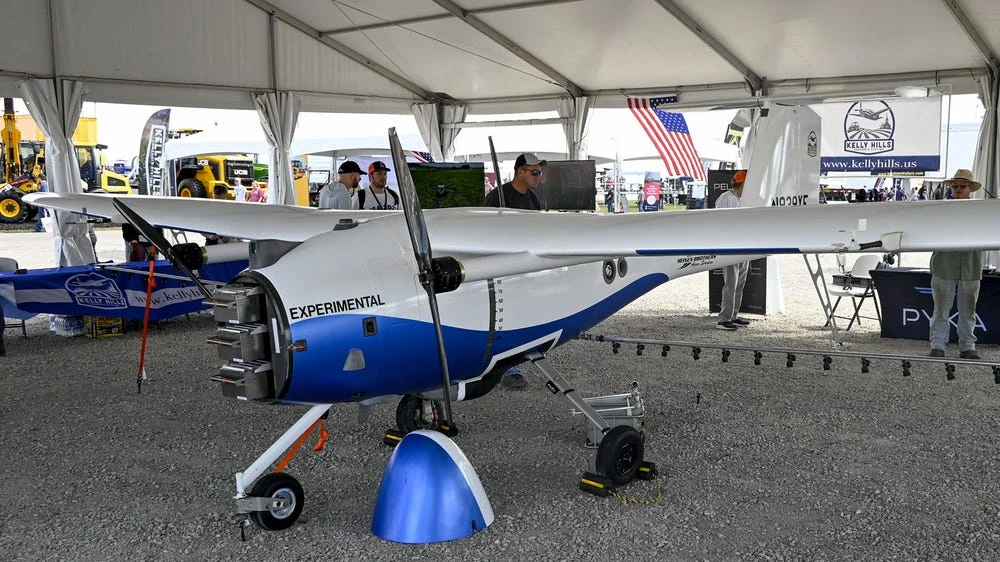 Дрони в сільському господарстві - Автономний літальний апарат Pyka Pelican 2